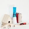 Fisura Lava Lamp Blue White Yellow Retro