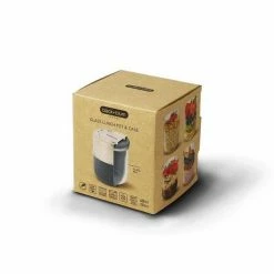 Black + Blum Lunch Bowl Glass Large With Leak Proof Case Set In Blue 450 Ml