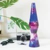 Fisura Lava Lamp Bullet Galaxy Effect Purple Blue