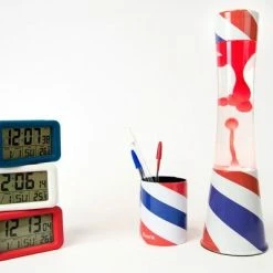 Fisura Alarm Clock Indigo-blue Led Screen With Nightlight