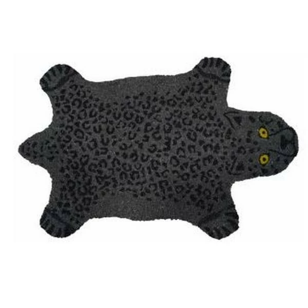 Fisura Doormat Big Cat Black Panther Black 1 Fisura Doormat Big Cat Black Panther Black