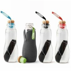 Fisura Sales 15 Black + Blum Black Charcoal Filter Water Bottle