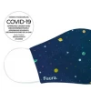 Fisura Navy Kids Face Mask Galaxy