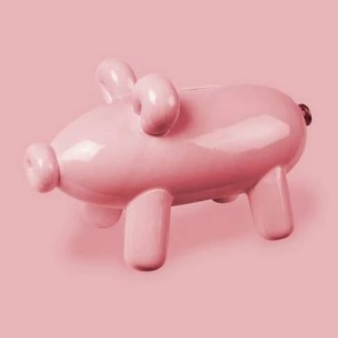 Fisura Piggy Bank Money Box In Pink 1 Fisura Piggy Bank Money Box In Pink