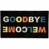 Fisura Welcome Goodbye coconut fibre doormat