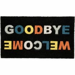 Fisura Welcome Goodbye coconut fibre doormat