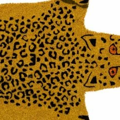 Fisura Ochre Leopard Doormat