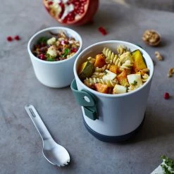 Black + Blum Lunch Pot Original With 2 Separate Leakproof Pots Carry Handle Olive