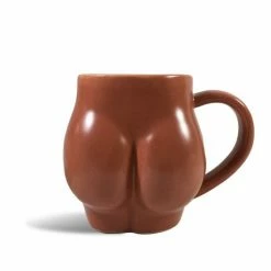 Fisura Ass Mug Terracota Ceramic Novelty