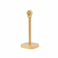 Fisura Cat Paw Paper Towel Kitchen Roll Holder Wooden