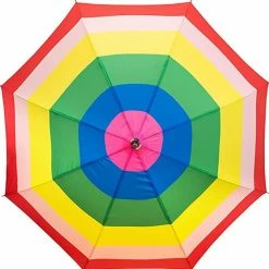 Fisura Umbrella Rainbow Colourful Aluminium Frame