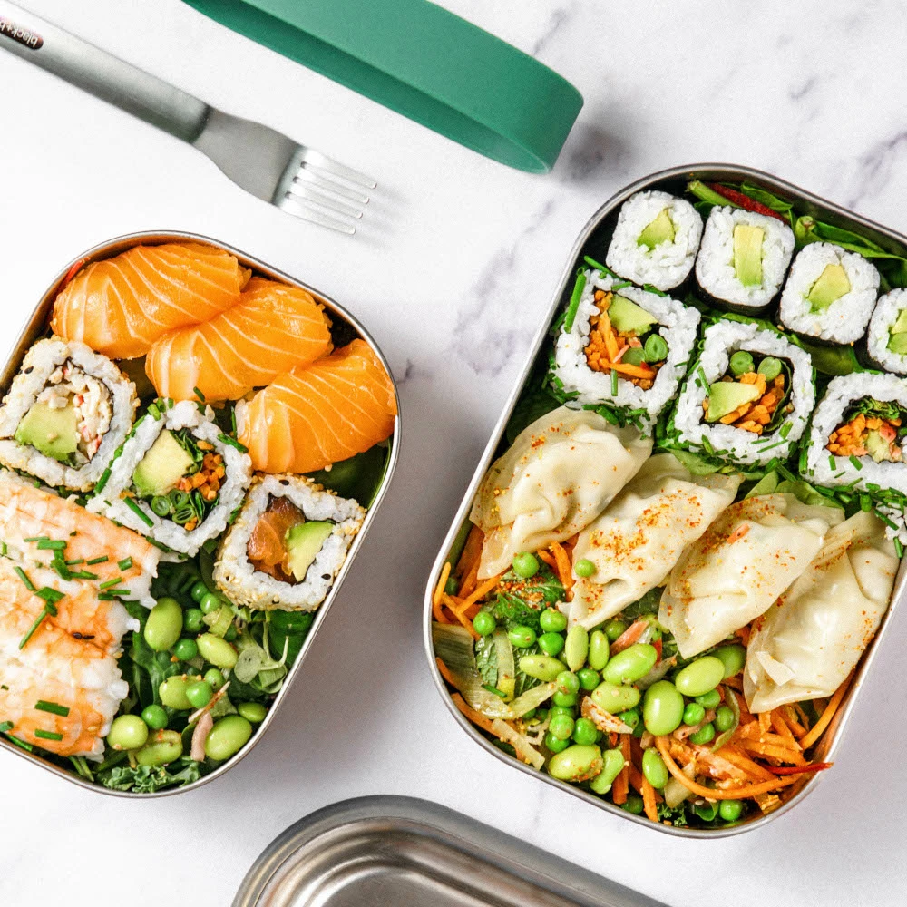 Black + Blum Lunch Box In Stainless Steel With Silicone Strap Large 1 0 L 34 Fl Oz Olive 19 Black + Blum Lunch Box In Stainless Steel With Silicone Strap Large 1 0 L 34 Fl Oz Olive