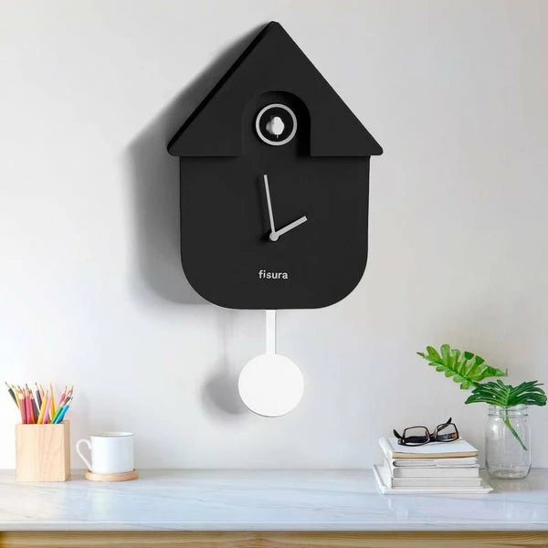Fisura Cuckoo Wall Clock Black Pendulum 1 Fisura Cuckoo Wall Clock Black Pendulum