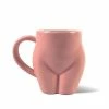 Fisura Ass Mug Pink Ceramic Novelty