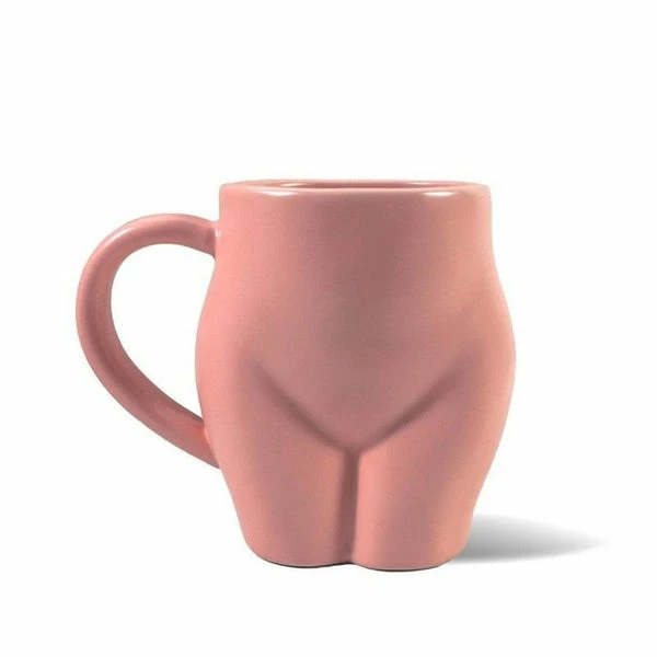 Fisura Ass Mug Pink Ceramic Novelty 1 Fisura Ass Mug Pink Ceramic Novelty