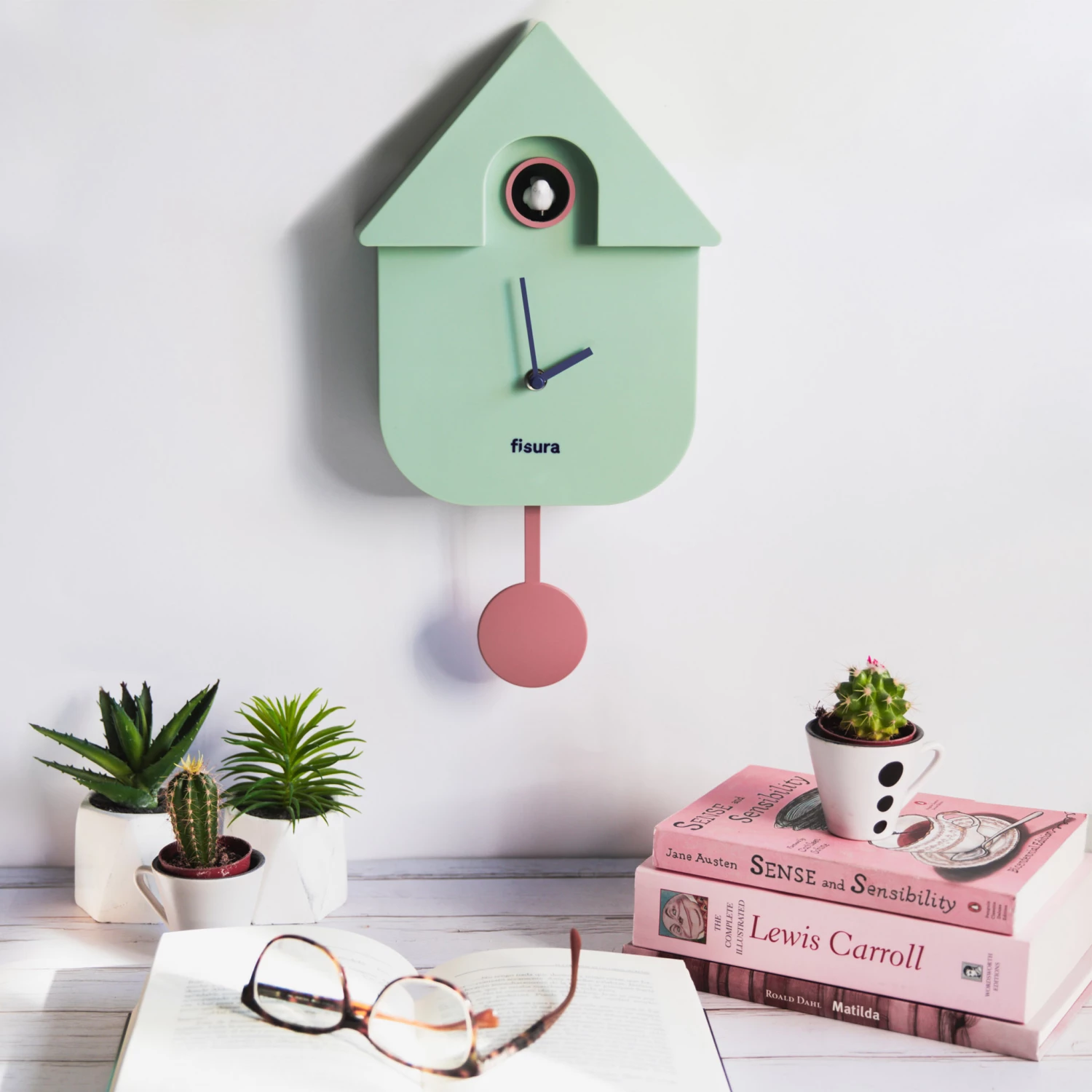 Fisura Cuckoo Clock - Mint 2 Fisura Cuckoo Clock - Mint