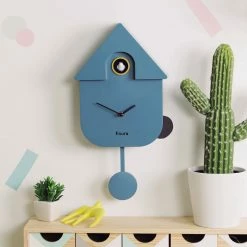 Fisura Cuckoo House Clock Blue