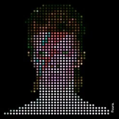 Fisura 50 x 50 cm Bowie Dots Poster