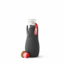 Black + Blum Red EAU Good Glass Water Bottle