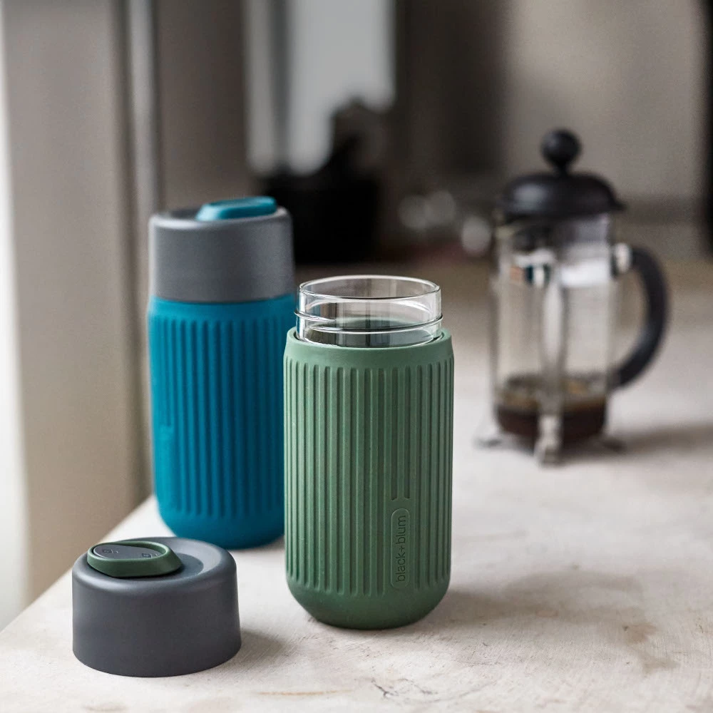 Black + Blum Lunch Bag Set With Olive Glass Travel Cup Original Lunch Box 26 Black + Blum Lunch Bag Set With Olive Glass Travel Cup Original Lunch Box