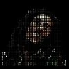 Fisura Bob Marley Pixel Print with Frame