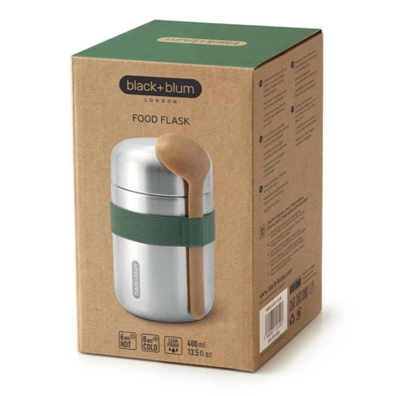 Black + Blum Food Flask- Olive 3 Black + Blum Food Flask- Olive