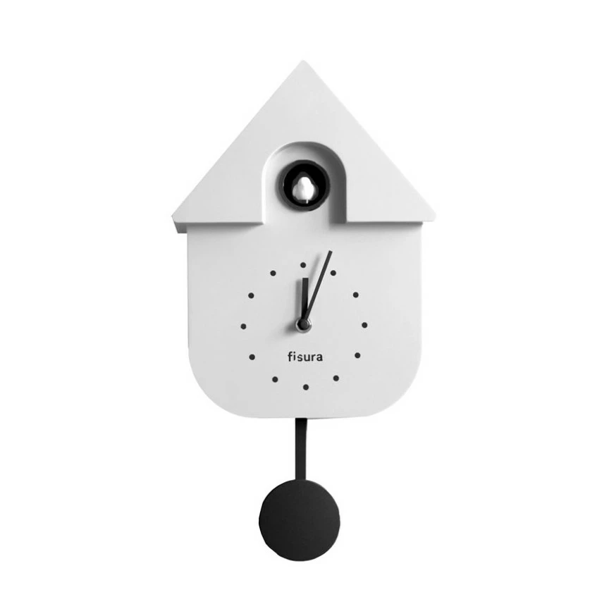 Fisura White Cuckoo Clock 1 Fisura White Cuckoo Clock