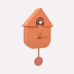 Fisura Cuckoo House Clock Terracotta