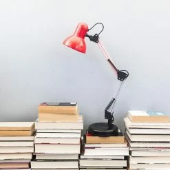 Fisura Lámpara de mesa Ralph - Roja