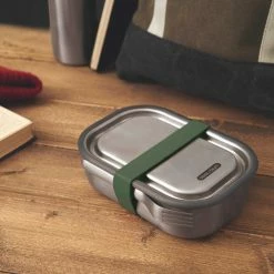 Black + Blum Lunch Box In Stainless Steel With Silicone Strap Large 1 0 L 34 Fl Oz Orange 37 Black + Blum Lunch Box In Stainless Steel With Silicone Strap Large 1 0 L 34 Fl Oz Orange