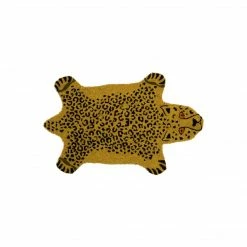 Fisura Yellow Cheetah Doormat