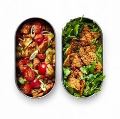 Black + Blum Lunch Box In Stainless Steel With Silicone Strap Large 1 0 L 34 Fl Oz Orange 24 Black + Blum Lunch Box In Stainless Steel With Silicone Strap Large 1 0 L 34 Fl Oz Orange