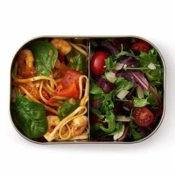 Black + Blum Stainless Steel Lunch Box with Blue Strap Large 9 Black + Blum Stainless Steel Lunch Box with Blue Strap Large