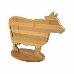 Fisura Cutting Board in Wood-Bamboo with Base