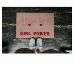 Fisura Girl Power Coconut Fiber Doormat