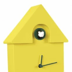 Fisura Cuckoo House Clock Yellow & Dark Green