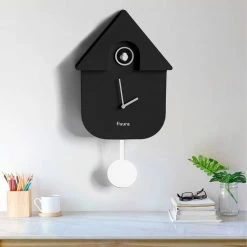Fisura Cuckoo Clock - Black