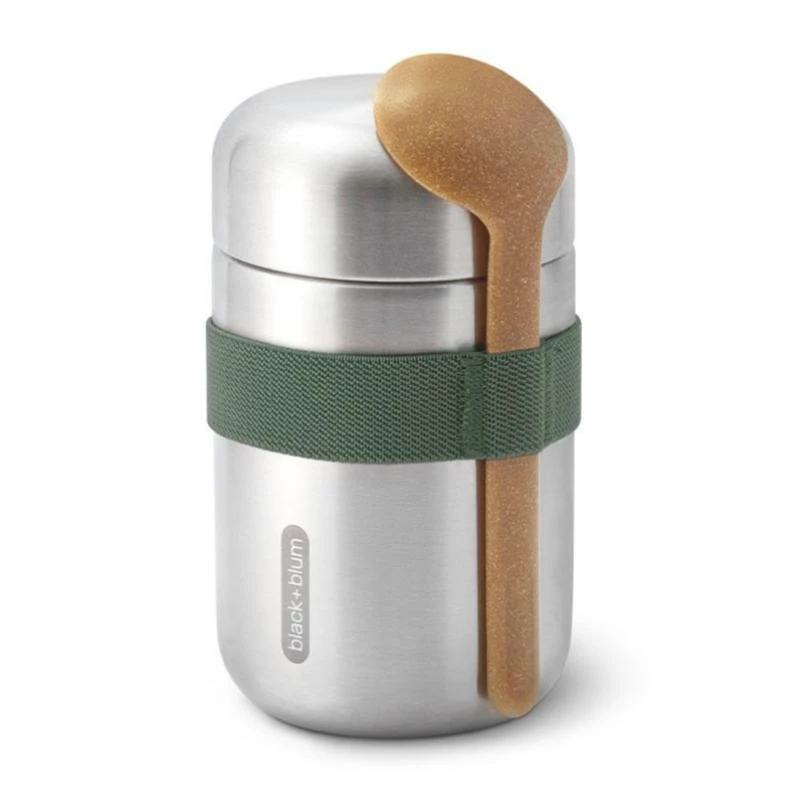 Black + Blum Food Flask- Olive 1 Black + Blum Food Flask- Olive
