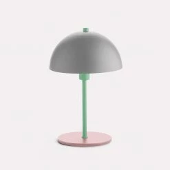 Fisura Domus Table Lamp Grey-Pink