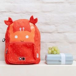 Trixie Red and Orange Crab Backpack