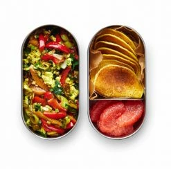 Black + Blum Lunch Box In Stainless Steel With Silicone Strap Large 1 0 L 34 Fl Oz Orange 27 Black + Blum Lunch Box In Stainless Steel With Silicone Strap Large 1 0 L 34 Fl Oz Orange