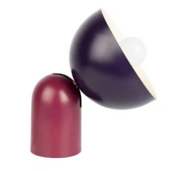 Fisura Lampe De Table Sun Aubergine