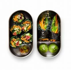 Black + Blum Lunch Box In Stainless Steel With Silicone Strap Large 1 0 L 34 Fl Oz Olive 28 Black + Blum Lunch Box In Stainless Steel With Silicone Strap Large 1 0 L 34 Fl Oz Olive