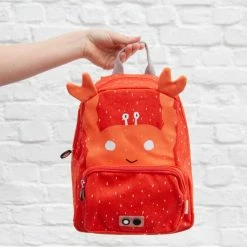 Trixie Red and Orange Crab Backpack